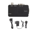 CONVIERTE SEÑALES DE VIDEO COMPUESTO (RCA) Y S-VIDEO EN SALIDA VGA PARA PROYECTORES, MONITORES O PANTALLAS. IDEAL PARA CONECTAR DISPOSITIVOS ANTIGUOS COMO REPRODUCTORES DE DVD, CONSOLAS RETRO O CÁMARAS DE SEGURIDAD A PANTALLAS MODERNAS. #VideoConverter #RCAtoVGA #SVideoToVGA #ConvertidorDeVideo #AdaptadorVGA #Monitores