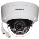 HIKVISION DS-2CD1143G2-LIU - CAMARA DOMO IP. 4MP. CON LENTE DE 2.8 MM / DUAL LIGHT (30 MTS IR + 30 MTS LUZ BLANCA) / MICRÓFONO INTEGRADO / ANTIVANDÁLICO IK08 / ACUSENSE LITE / EXTERIOR IP67 / H.265 / POE / ONVIF / MICRO SD. #Hikvision #CamaraIPDomo #VigilanciaIP #AcuSense