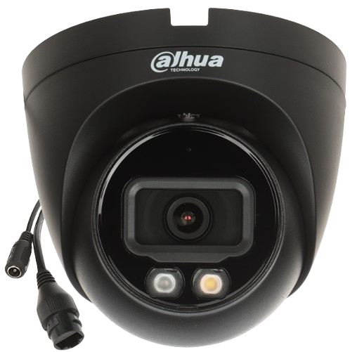 DAHUA IPC-HDW2449T-S-IL - CAMARA DOMO IP. DE 4MP / CON ILUMINADOR DUAL INTELIGENTE + FULL COLOR / WIZ SENSE / LENTE DE 2.8MM / 95 GRADOS / MICRÓFONO INTEGRADO /30 MTS DE IR Y LUZ VISIBLE / METÁLICA / RANURA MICROSD 256GB / WDR DE 120 DB / SMD PLUS / POE. #CamaraIP #SeguridadExterior #CamaraDomo