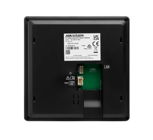HIKVISION DS-KH6110-WE1  - MONITOR IP. DE INTERIOR CON PANTALLA TÁCTIL DE 4.3" Y ALIMENTACIÓN POE / CONTROL Y VISUALIZACIÓN REMOTA A TRAVÉS DE LA APP HIK-CONNECT / DISEÑO COMPACTO Y MODERNO / FUNCIONES PERSONALIZABLES CON 4 ICONOS PROGRAMABLES PARA UN USO MÁS PRÁCTICO. #HikvisionKH6110 #VideoporteroIP #SeguridadHikvision #EstacionInteriorIP