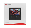 HIKVISION DS-KH6110-WE1  - MONITOR IP. DE INTERIOR CON PANTALLA TÁCTIL DE 4.3" Y ALIMENTACIÓN POE / CONTROL Y VISUALIZACIÓN REMOTA A TRAVÉS DE LA APP HIK-CONNECT / DISEÑO COMPACTO Y MODERNO / FUNCIONES PERSONALIZABLES CON 4 ICONOS PROGRAMABLES PARA UN USO MÁS PRÁCTICO. #HikvisionKH6110 #VideoporteroIP #SeguridadHikvision #EstacionInteriorIP