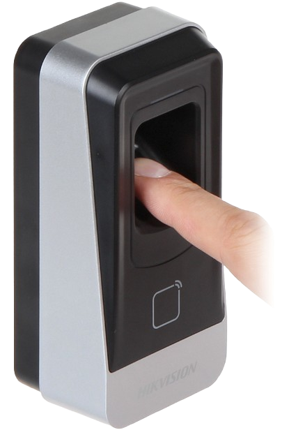 HIKVISION DS-K1201MF - LECTOR DE HUELLAS DIGITALES & LECTOR RFID INTEGRADO / 13.56 MHZ / DISTANCIA DE LECTURA DE TARJETAS MÁX. 3 ... 10 CM / COMUNICACIÓN RS-485 / MEMORIA DE 5,000 PLANTILLAS DE HUELLAS DACTILARES / INT. IP65. #Hikvision #ControlDeAcceso #SeguridadBiométrica #LectorDeHuellas #DSK1201MF #SeguridadCorporativa #TarjetasMIFARE #AccesoSeguro