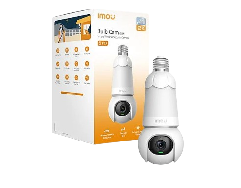 IMOU IPC-K6C-3H1WEB-E27-IMOU – CÁMARA BULBCAM 3MP. DISUASIÓN ACTIVA / MODO PRIVACIDAD / DETECCIÓN DE HUMANOS & VEHÍCULOS / AUDIO BIDIRECCIONAL / FULL COLOR DÍA & NOCHE / SMART TRACKING. . #IMOU #CámaraDeSeguridad #IPCamera #ProtecciónHogar #VigilanciaInteligente #Resolución3MP #VisiónNocturna