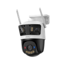 IMOU IPC-S7UN-11M0WED-IMOU - CAMARA IP IMOU PT DE LENTE TRIPLE 11MPX / 2 LENTES FIJOS DE 3MPX Y 1 DE 5MPX PANORAMICO / SMART COLOR / TRACK WIFI 6 CON LUCES DE ADVERTENCIA Y PROTECCIÓN IP66.