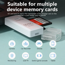 MGM MGM-HUB-USB-1E-BLANCO - LECTOR DE TARJETAS USB DOS EN UNO MICROSD Y SD ENTRADA A USB. #LectorDeTarjetasUSB #MGMTech #AccesoriosMGM #MicroSDReader #SDReader #LectorMGM