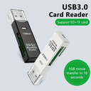 MGM MGM-HUB-USB-1E-BLANCO - LECTOR DE TARJETAS USB DOS EN UNO MICROSD Y SD ENTRADA A USB. #LectorDeTarjetasUSB #MGMTech #AccesoriosMGM #MicroSDReader #SDReader #LectorMGM
