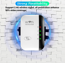MGM MGM-REPETIDOR-WIFI-BLANCO EXTENSOR DE WIFI 2024 - COBERTURA DE 3000 PIES CUADRADOS, ENCHUFE ESTADOUNIDENSE, CONFIGURACIÓN SENCILLA CON UN SOLO TOQUE, ETHERNET, CON CAPACIDAD DE PUNTO DE ACCESO. #RepetidorWiFiMGM #AmplificadorDeSeñal #WiFiParaElHogar #WiFi300Mbps #MGMTech #RedEstable