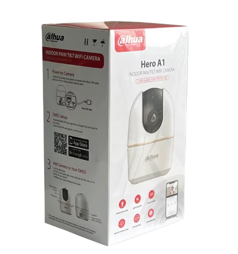 CAMARA PARA INTERIOR DAHUA DOBLE LENTE 3+3MPX / DETECCION DE MASCOTAS / ALARMA DE SONIDO Y LUCES / MICROSD / LLAMADA PROACTIVA CON UN SOLO CLIC / BLUETOOTH / DETECCION HUMANA IA Y SEGUIMIENTO AUTOMATICO