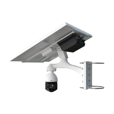 1 DAHUA KIT/DH-PFM378-B125-CB/DH-SD49425DB-HNY-GQ-LA  - SISTEMA INTEGRADO DE MONITOREO SOLAR (SIN BATERÍA DE LITIO) PANEL MONOCRISTALINO DE 125WTS. / ESTRUCTURA ALEACIÓN DE ALUMINIO / CÁMARA PTZ IP. 4G. / ZOOM ÓPTICO DE 25X / AJUSTE FLEXIBLE DEL ÁNGULO DEL PANEL SOLAR Y DEL SOPORTE DE LA CÁMARA / TECNOLOGÍA STARLIGHT / DISTANCIA INFRARROJA IR 100 MTS / CONSTRUCCIÓN ROBUSTA PARA RESISTIR TORMENTAS CON VIENTOS SOSTENIDOS DE HASTA 117 KM/H. / MONITOREO REMOTO DISPONIBLE A TRAVÉS DE LA APLICACIÓN MÓVIL / AUTOTRACKING, ALARMAS DE LUZ Y SONIDO, Y MONTAJE EN POSTE ADAPTABLE / CONTROLADOR DE CARGA CON SEGUIMIENTO DEL PUNTO DE MÁXIMA POTENCIA (MPPT) / PROTECCIÓN ELÉCTRICA / PROTECCIÓN PERIMETRAL / DETECCIÓN FACIAL / IP66. #DahuaTechnology #CamarasPTZ #SeguridadElectronica #CamarasIP #SwitchPoE #SistemaDeVigilancia #ProyectoCCTV #SeguridadEmpresarial #Monitoreo24Horas
