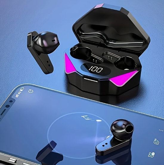 MGM MGM-AURICULARES-GAMING-NEGRO - AUDÍFONOS GAMING INALÁMBRICOS PARA JUEGOS DE ALTA CALIDAD CON CANCELACIÓN INTELIGENTE DE RUIDO Y SONIDO FRESCO. #AuricularesGaming #GamingHeadset #MGMTech #MGMGaming #AuricularesNegros #HeadsetGamer #AuricularesConMicrofono #GamerPanamá #AudioPro #GamerStyle