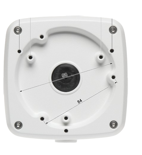 1 DAHUA PFA123 - CAJA DE CONEXIONES PARA CAMARAS DOMO DAHUA HDBW1220E / HDBW2320R. #DahuaPFA123 #CajaDeConexionesDahua #AccesoriosCCTV #SoporteParaCámaras #MontajeDahua #DahuaSecurity #DahuaAccessories #CCTVProfesional