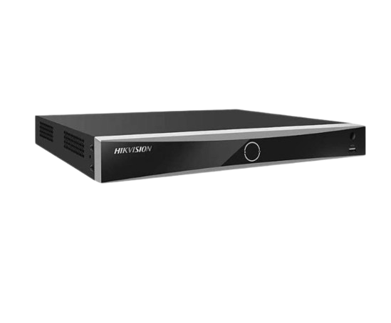 1 HIKVISION DS-7616NXI-K2 - NVR 12 MP. (4K) / 16 CANALES IP / ACUSENSE (EVITA FALSAS ALARMAS) / RECONOCIMIENTO FACIAL / 2 BAHÍAS DE DISCO DURO / HDMI EN 4K / SIN PUERTOS POE+ / ALARMAS I/O