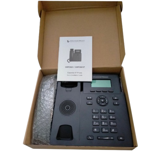 TELÉFONO DE ESCRITORIO GRANDSTREAM CON PANTALLA LCD 7 SOPORTA 2 LINEAS7 CONFERENCIA 5 VIAS7 4 CUENTA SIP/POE INTEGRADO