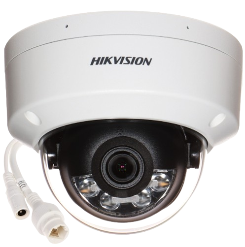 1 HIKVISION DS-2CD1163G2-LIUF – CÁMARA DOMO IP. 6MP. DUAL LIGHT / LENTE 2.8 MM / 30 MTS IR + 30 MTS LUZ BLANCA / MICRÓFONO INTEGRADO / ANTIVANDÁLICO IK08 / ACUSENSE LITE / EXTERIOR IP67 / H.265 / POE / ONVIF / MICRO SD. #HikvisionPanamá #CámaraIP #Cámara6MP #ColorVuHikvision #SeguridadInteligente #VigilanciaHikvision #AudioIntegrado #IP67 #Hikvision2025 #SeguridadResidencial #VideovigilanciaProfesional