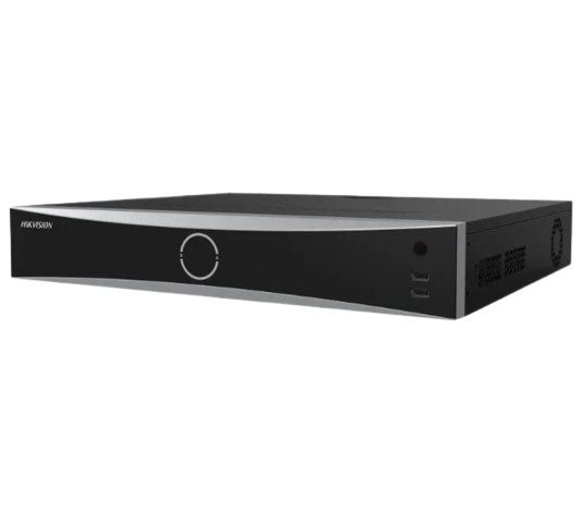 1 HIKVISION DS-7716NXI-K4/16P - NVR 12 Megapixel (4K) / 16 canales IP / 16 Puertos PoE+ / AcuSense (Evita Falsas Alarmas) / Reconocimiento Facial / 4 Bahías de Disco Duro / Switch PoE 300 mts / HDMI en 4K / Alarmas I/O. #Hikvision #DS7716NXIK4 #NVRHikvision #GrabadorIP #CámarasPoE #SeguridadInteligente #Videovigilancia #ProyectoCCTV #HikvisionPanama #AltaResolución #SolucionesSeguridad