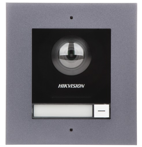 HIKVISION DS-KD8003-IME1(B) - FRENTE DE CALLE IP 2 MEGAPIXEL PARA VIDEOPORTERO MODULAR / POE / ANGULO 146° / ULTRA BAJA ILUMINACIÓN / EXTERIOR IP65 / WDR 120 DB. #Hikvision #VideoporteroIP #DSKD8003IME1 #ControlDeAcceso #VideoporteroResidencial #IntercomHikvision #SeguridadInteligente #TecnologíaHikvision #PoEHikvision