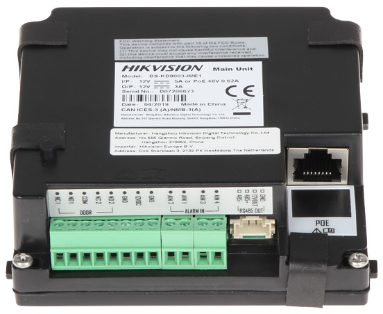 HIKVISION DS-KD8003-IME1(B) - FRENTE DE CALLE IP 2 MEGAPIXEL PARA VIDEOPORTERO MODULAR / POE / ANGULO 146° / ULTRA BAJA ILUMINACIÓN / EXTERIOR IP65 / WDR 120 DB. #Hikvision #VideoporteroIP #DSKD8003IME1 #ControlDeAcceso #VideoporteroResidencial #IntercomHikvision #SeguridadInteligente #TecnologíaHikvision #PoEHikvision