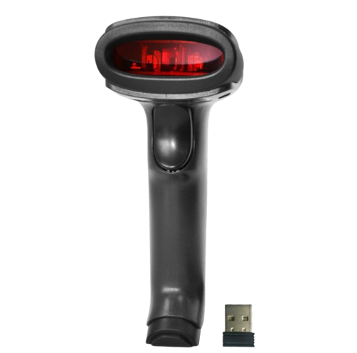 LECTOR DE CODIGO DE BARRAS LASER 1D - INCLUYE RECEPTOR USB