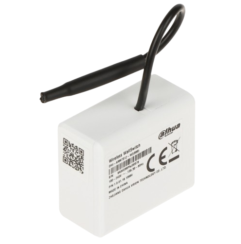 1 DAHUA DHI-ARM7012-W2 - INTERRUPTOR INALÁMBRICO / 1 SALIDA DE RELEVADOR NO/NC DE 100–240 VAC MAX 13 A/ ENTRADA DE 100-240 VCA 50/60 HZ/ COMUNICACIÓN ESTABLE / DETECTOR DE INTERFERENCIAS / INDICADOR DE ESTATUS.