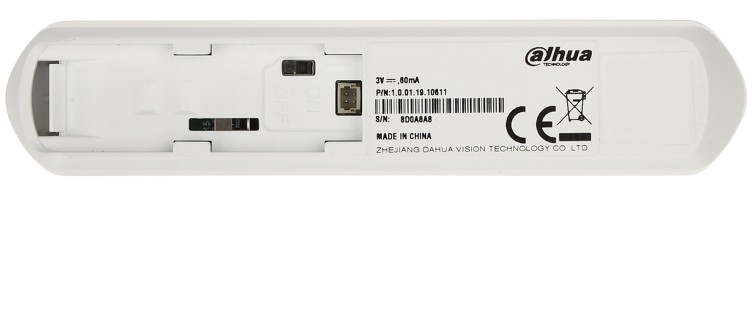 DAHUA DHI-ARD323-W2(868) - CONTACTO MAGNETICO INALAMBRICO INTERIOR/ 1 ENTRADA DE CONTACTO SECO / LED INDICAR/ ALRMA DE BATERIA BAJA /DETECCIÒN DE INTENSIDAD DE SEÑAL/ FUNCION DE SALTO DE FRECUENCIA.
