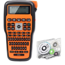 1 MARK DOMAIN MGM-E1000-PRO-ETIQUETADORA-GREY - ETIQUETADORA TÉRMICA PORTÁTIL MARKDOMAIN E1000-DOBLE ALIMENTACION, COMPATIBLE CON BROTHER / INCLUYE USB Y CINTA