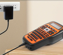 1 MARK DOMAIN MGM-E1000-PRO-ETIQUETADORA-GREY - ETIQUETADORA TÉRMICA PORTÁTIL MARKDOMAIN E1000-DOBLE ALIMENTACION, COMPATIBLE CON BROTHER / INCLUYE USB Y CINTA