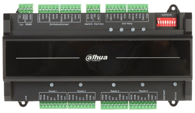 DAHUA DHI-ASC2204B-S - PANEL DE CONTROL DE ACCESO PARA 4 PUERTAS Y 4 LECTORAS. TCP/IP. COMUNICACIÓN RS485 Y WIEGAND / 100,000 USUARIOS / 3,000 HUELLAS Y 500,000 REGISTROS / SOPORTA INTERLOCK, ANTI-PASSBACK, DESBLOQUEO REMOTO / FUNCIÓN WATCHDOG. #DahuaPanama #ControlDeAcceso #DahuaSecurity #ASC2204B #AccesoInteligente #ControlDePuertas #SeguridadDahua #DahuaTecnologia #SeguridadElectrónica #AccesoProfesional #DahuaLatam #ControlDeAccesoDahua #Acceso4Puertas #DahuaDistribuidor #SolucionesDahua