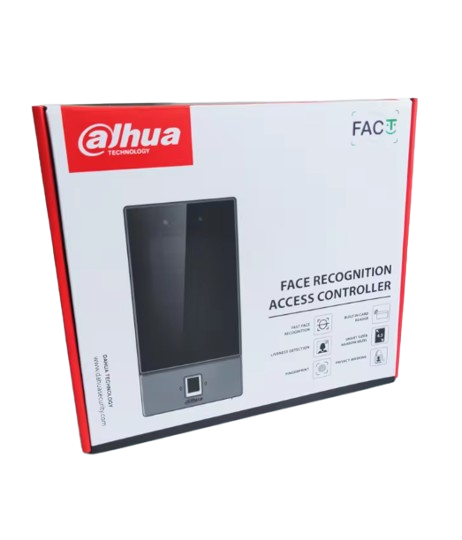 CONTROLADOR DE ACCESO DAHUA CON RECONOCIMIENTO FACIAL (FACT) CON PANTALLA LCD DE 4,3 / INTEROPERABILIDAD CGI; ONVIF / RESOLUCIÓN DE PANTALLA 272 (H) × 480 (V) /
