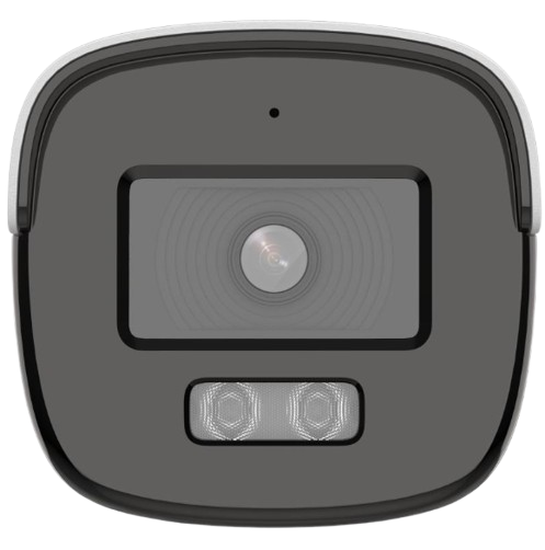 HIKVISION DS-2CE12KF0T-LFS - CÁMARA ANÁLOGA BULLET DE 5MP. (3K). LENTE 2.8 MM / MICRÓFONO INTEGRADO / IMAGEN A COLOR 24/7 (COLORVU) / LUZ BLANCA 40 MTS / EXTERIOR IP67 / DWDR / 4 TECNOLOGÍAS / METAL