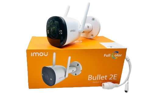 CAMARA IMOU IP BULLET DE 2MP WIFI CON LENTE FIJO DE 2.8MM/ FULL COLOR/ DETECCION HUMANA/ MICROFONO INCORPORADO/ NOTIFICACION DE ALARMA Y GRADO DE PROTECCION IP67.