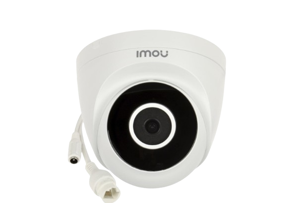 CÁMARA IMOU IP DOMO TURRET METÁLICA 4MP@30FPS LENTE FIJO 2.8MM RJ 45 WIFI 1/2.8" H.265.