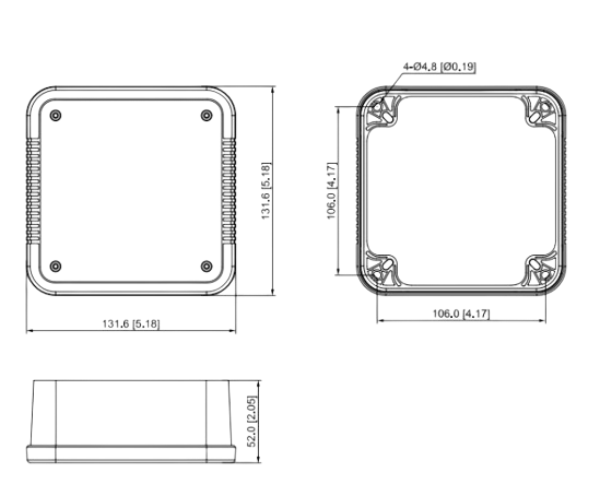 CAJA DE CONEXIONES PLASTICA