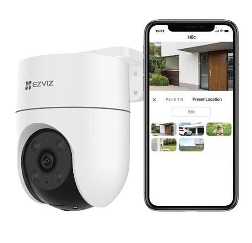 CAMARA PT WIFI /2MP/COBERTURA 360/ DETECCION DE HUMANA/ SEGUIMIENTO INTELIGENTE/SIRENA/LUZ PARPADEANTE/COLOR EN OSCURIDAD /MICRO SD/ AUDIO BIDIRECCIONAL/EXTERIOR