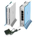 (HAP LITE TC) 4 PUERTOS FAST ETHERNET, WI-FI 2.4 GHZ 802.11 B/G/N Y BASE TIPO TORRE