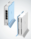 (HAP LITE TC) 4 PUERTOS FAST ETHERNET, WI-FI 2.4 GHZ 802.11 B/G/N Y BASE TIPO TORRE