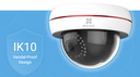 EZVIZ CS-CV220-A0-52WFR, 1080p HD Cámara de Vigilancia Cámaras en Domo WI-FI con Visión Nocturna, Impermeable, Antivandálica, Blanca