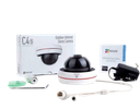 EZVIZ CS-CV220-A0-52WFR, 1080p HD Cámara de Vigilancia Cámaras en Domo WI-FI con Visión Nocturna, Impermeable, Antivandálica, Blanca
