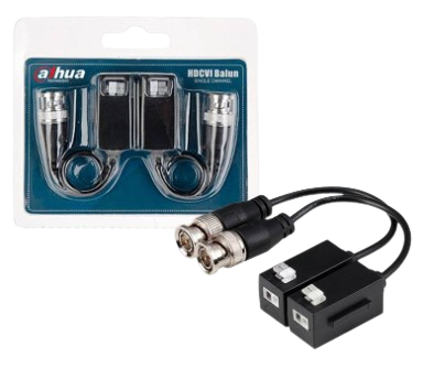 VIDEO BALUN PASIVO DE PRESIÓN DAHUA HASTA 2MP. HDCVI 1080p. a 250 METROS/ Soporta AHD/CVI/TVI/ CBVS.