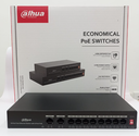 SWITCH POE DAHUA DE 10 PUERTOS FAST ETHERNET/ 8 PUERTOS POE/ 2 PUERTOS UPLINK/ 65 WATTS TOTALES/ SOPORTE POE WATCHDOG/ SWITCHING 2.0 Gbps/ CON PROTECCIÓN DE DESCARGAS.