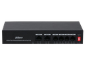 SWITCH POE DAHUA DE 6 PUERTOS FAST ETHERNET/ 4 PUERTOS POE + 2 PUERTOS UPLINK 10/100/ 36 WATTS TOTALES/ SWITCHING 1.2 Gbps/ TASA DE REENVÍO DE PAQUETES .89 Mbps/ CON PROTECCIÓN DE DESCARGAS.