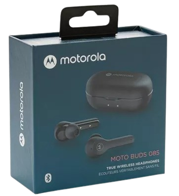 AURICULARES INALÁMBRICOS DE COLOR NEGRO MOTOROLA - MOTO BUDS 085 AUTÉNTICOS. 085 AUTÉNTICOS.
