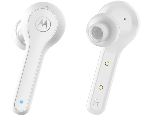 AURICULARES INALÁMBRICOS DE COLOR BLANCO MOTOROLA - MOTO BUDS 085 AUTÉNTICOS.