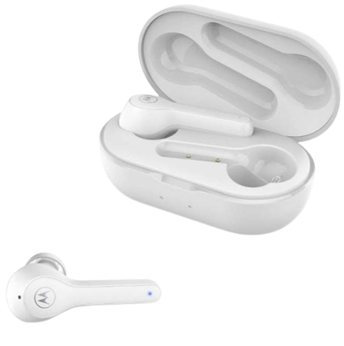 AURICULARES INALÁMBRICOS DE COLOR BLANCO MOTOROLA - MOTO BUDS 085 AUTÉNTICOS.