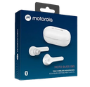 AURICULARES INALÁMBRICOS DE COLOR BLANCO MOTOROLA - MOTO BUDS 085 AUTÉNTICOS.