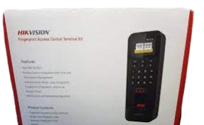 TERMINAL DE CONTROL DE ACCESO Y ASISTENCIA COMPATIBLE CON APP HIK-CONNECT (P2P) / LECTURA DE HUELLA Y DE TARJETAS EM / SOPORTA HASTA 1000 HUELLAS.