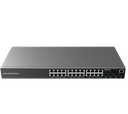 Switch Gigabit PoE+ Administrable / 16 puertos 10/100/1000 Mbps + 4 Puertos SFP Uplink / Hasta 240W / Compatible con GWN Cloud.