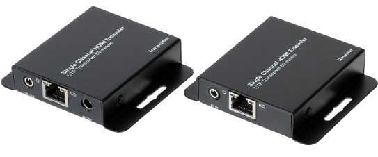 KIT DE TRANSMISOR Y RECEPTOR HDMI POR CABLE UTP A 1080P.  EXTENSOR HDMI. DISTANCIA DE 50 METROS PROTECCION DE INTERFERENCIA ACTIVO.