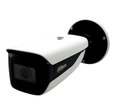 CAMARA DAHUA IP BULLET DE 8MP. MOTORIZADA CON INFRAROJOS DE 60M / DETECCION DE ROSTROS / CONTEO DE PERSONAS / EPOE / ASOCIACION DE CARA Y CUERPO / CONTADOR DE CLIENTES Y DETECCION DE PLACAS POR METADATOS.