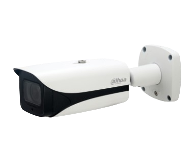 CAMARA DAHUA IP BULLET DE 8MP. MOTORIZADA CON INFRAROJOS DE 60M / DETECCION DE ROSTROS / CONTEO DE PERSONAS / EPOE / ASOCIACION DE CARA Y CUERPO / CONTADOR DE CLIENTES Y DETECCION DE PLACAS POR METADATOS.