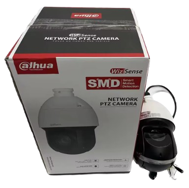 CÁMARA IP PTZ DAHUA DE 4MP. WIZSENSE/ STARLIGHT/ 32x ZOOM. IR 150 Mts/ AUTOTRACKING 3.0/ PROTECCIÓN PERIMETRAL/ FACE DETECTION/ DETECCIÓN DE ROSTROS/ CAPTURA DE HUMANOS Y VEHÍCULOS/ SMD 4.0/ QUICK PICK/ E&S DE ALARMA Y AUDIO/ PoE+/ IP67/ IK10.